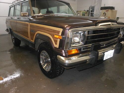 1989 jeep grand wagoneer base sport utility 4-door 5.9l