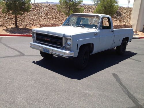 1976 gmc sierra 2500 camper fleetside survivor *no reserve*