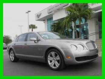 07 silver tempest twin-turbo w12 awd sedan *heated &amp; cooled seats *low miles *fl