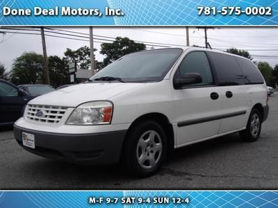 2006 ford freestar cargo van with 75000 miles 1-owner vehicle in great conditi