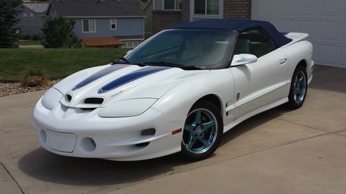 1999 30th pontiac trans am convertible ws6 6 speed