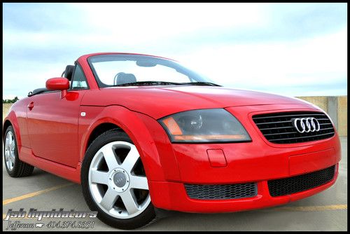 02 31 mpg 0-accident leather convertible cd cruise spare new tires low reserve!!
