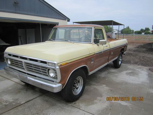 1973 ford f-350 ranger super camper special