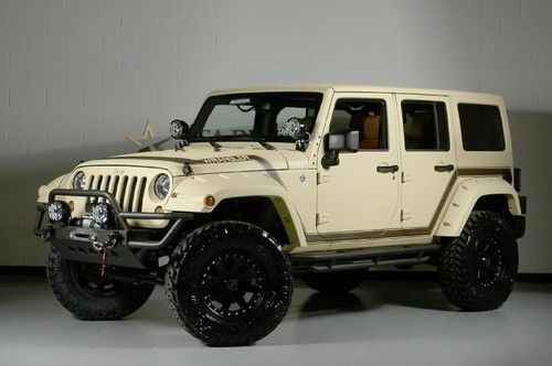 Starwood custom! sahara tan kevlar! anaconda leather! procomp lift! winch! kc!