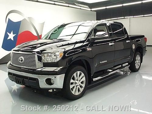 2012 toyota tundra platinum crewmax 4x4 sunroof nav 8k texas direct auto
