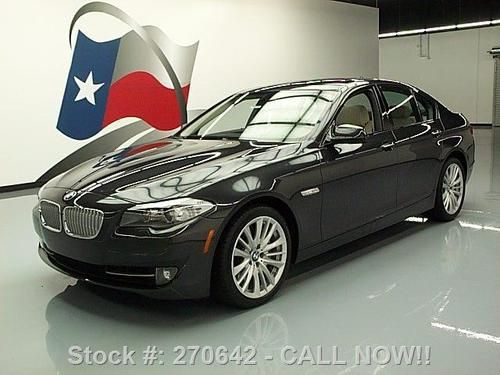 2011 bmw 550i sport twin-turbo sunroof nav hud 19's15k texas direct auto