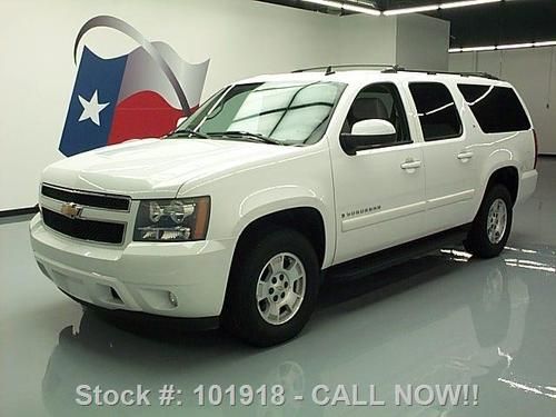 2008 chevy suburban lt htd leather 8-pass dvd 64k miles texas direct auto