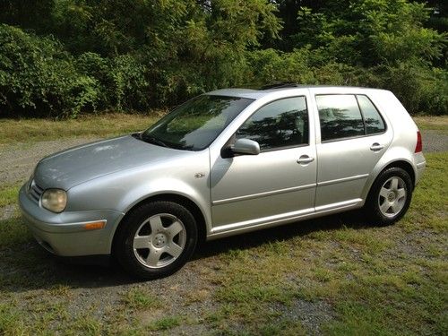 No reserve!! silver 01 vw golf gls tdi 4-door ~ 110k miles ~ new timing belt