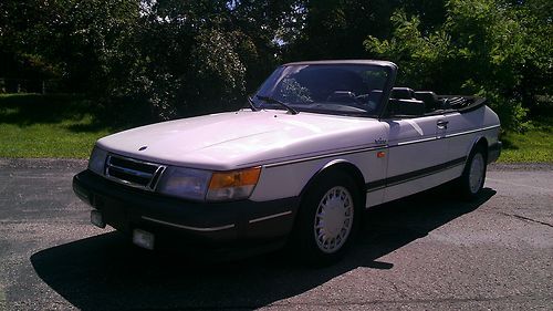 1990 saab 900 turbo convertible 2-door 2.0l