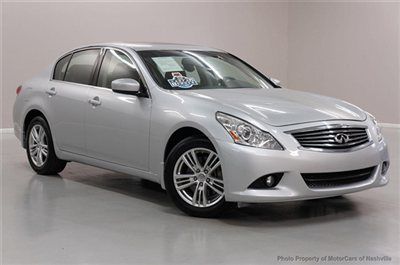 7-days *no reserve* '11 g37x awd prem pkg gps bose xenon warranty price leader