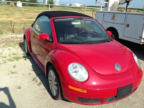 2008 volkswagen beetle convt *no reserve*