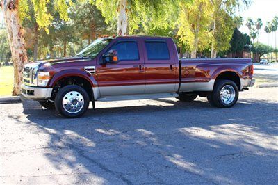 Kings ranch moonroof nav edge powerprogrammer 5th wheel dually 4x4 spray liner