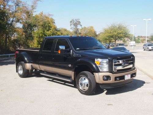 Used 2012 ford f-450 super duty king ranch 4k miles power stroke diesel 4x4