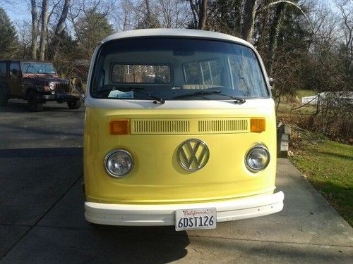 Classic 1974 volkswagon bus/vanagon / van - prior california bus - emp resistant