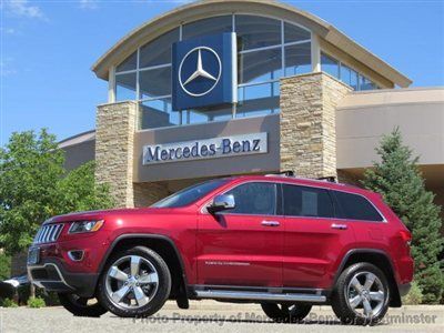 2014 jeep grand cherokee limited / loaded / 5k miles / save thousands