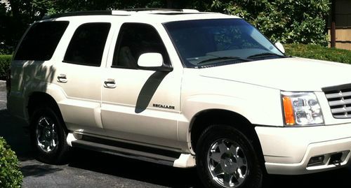 2006 cadillac escalade white diamond