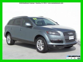 2008 audi q7 47k miles awd leather headted seats 1owner clean carfax we finance!