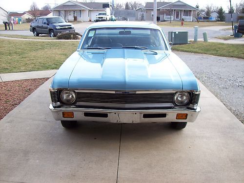 1972 chevrolet nova base coupe 2-door 5.0l