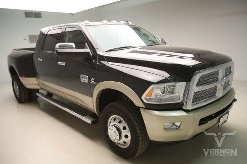 2013 drw laramie longhorn mega 4x4 navigation sunroof leather heat cummin diesel