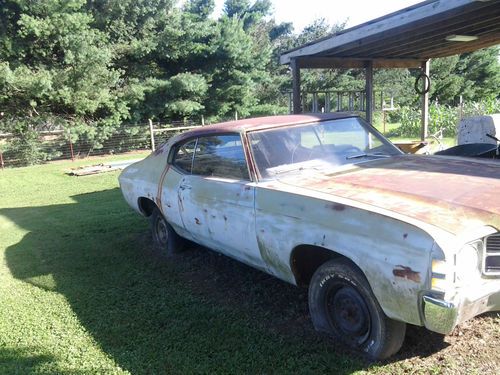 1971 chevelle malibu origional 3 speed project car clean tn title