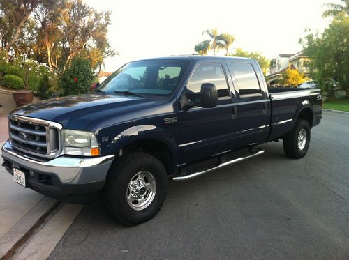 2002 ford f-250 super duty lariat crew cab pickup 4-door 6.8l