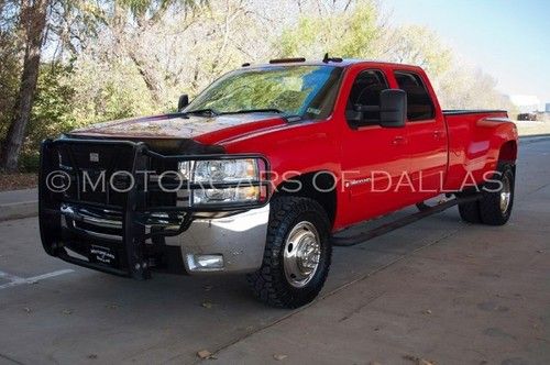 2009 chevrolet silverado 3500hd ltz 4x4 diesel heated seats custom bumper