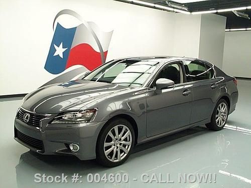 2013 lexus gs 350 awd sunroof nav rear cam xenons 8k mi texas direct auto