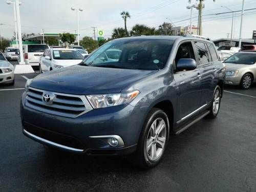 2011 toyota highlander limited sport utility 4d