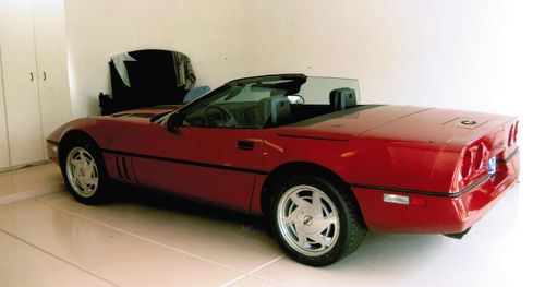 1989 chevrolet corvette base convertible 2-door 5.7l