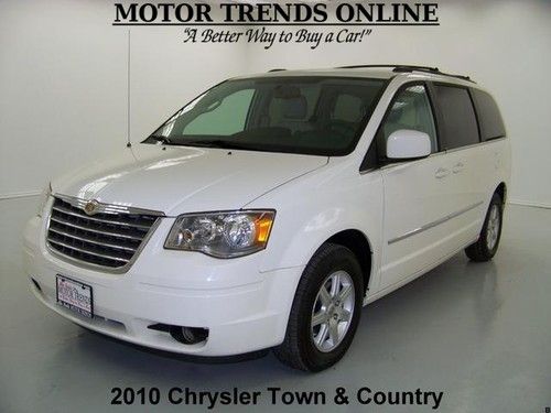 2010 touring plus navigation dual dvd htd seats chrysler town &amp; country 31k