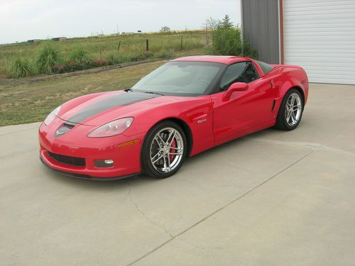 2006 corvette z06 edelbrock supercharged 657hp - one owner - low miles