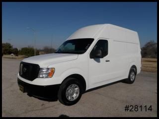 3/4 ton nv2500hd 5.6l v8  hightop high roof cargo work service van - we finance!