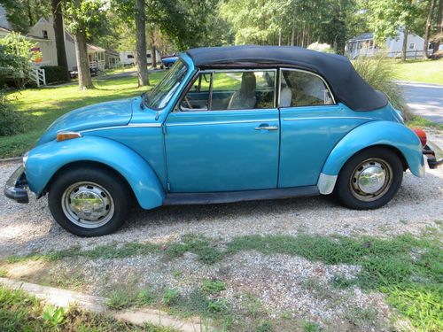 1974 volkswagen beetle base convertible