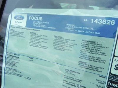 SE New 2.0L CD ENGINE: 2.0L I-4 GDI TI-VCT FLEX FUEL  (STD) Front Wheel Drive, image 6