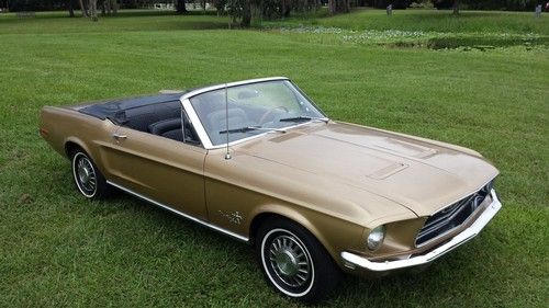 1968 mustang convertible one owner actual miles restored this year!!