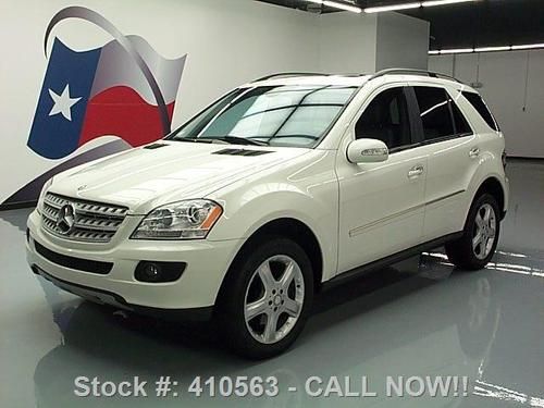 2008 mercedes-benz ml350 awd sunroof nav rear cam 38k texas direct auto