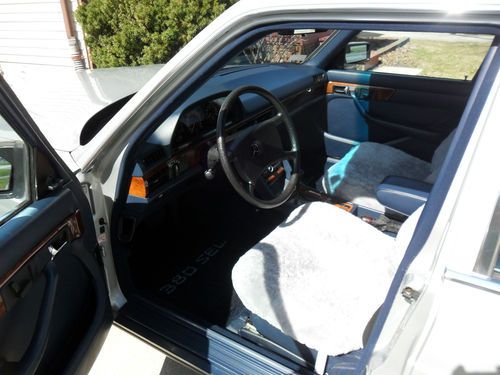 Silver 1983 Mercedes Benz 380 SEL, US $16,500.00, image 8