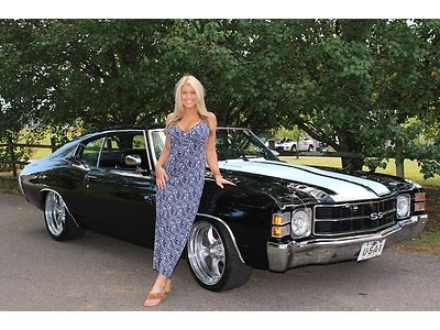 1971 chevy chevelle ss ps pdb 12 bolt true ss build sheet see video super sport