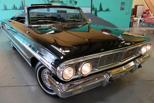 1964 galaxie 500 convertible classic - air conditioning - video