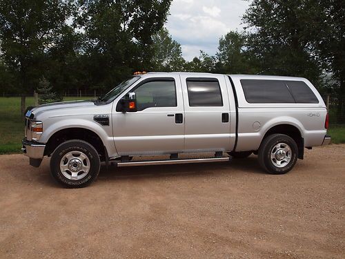 2010 ford f-250 super duty xlt crew cab pickup 4-door 5.4l  low miles