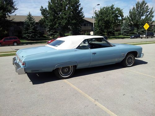 1975 chevrolet caprice classic convertible 2-door 454 ci 7.4l