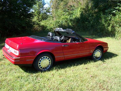 1991 cadillac allante base convertible 2-door 4.5l