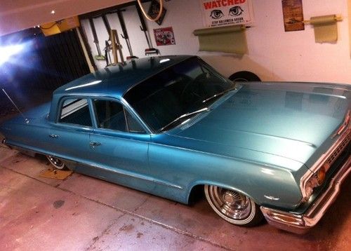 1963 chevrolet bel air base sedan 4-door 4.6l