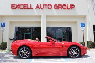 2010 ferrari california with factory extended warranty good until may 10th 2015