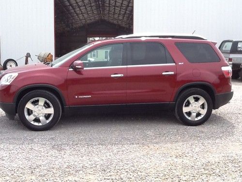 2008 gmc acadia slt sport utility 4-door 3.6l auto, leather, loaded, 2 sunroofs