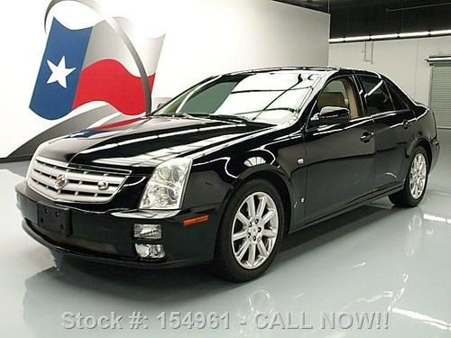 2007 cadillac sts 3.6l v6 sunroof climate seats nav 73k texas direct auto