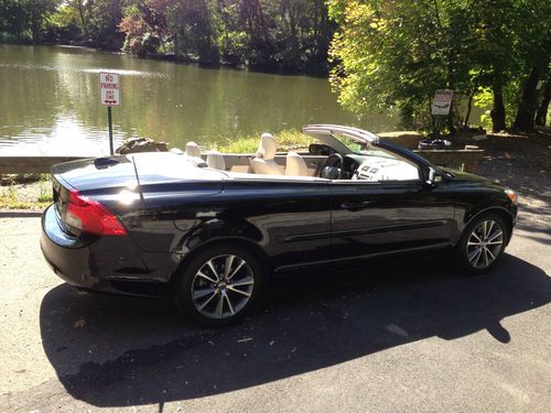 2012 volvo c70 hardtop convertible navigation low miles black