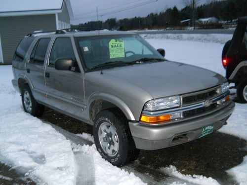 2002 chevrolet blazer ls sport utility 4-door 4.3l