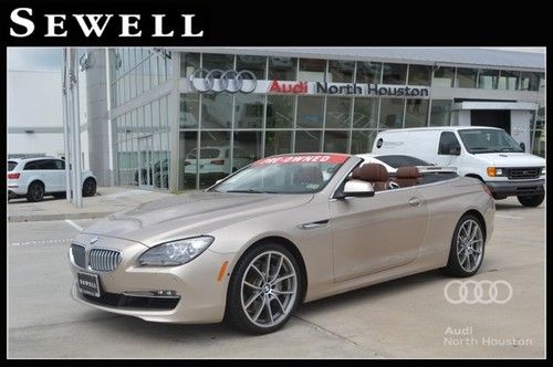 2012 bmw 650i convertible luxury seating premium sound one owner
