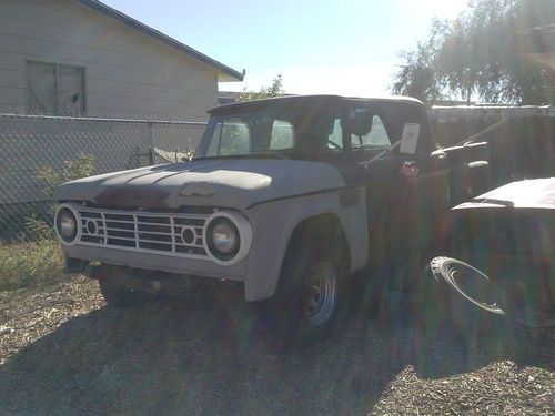 1966 3/4 ton dodge d200 stepside uniline crew cab with original wide block 318